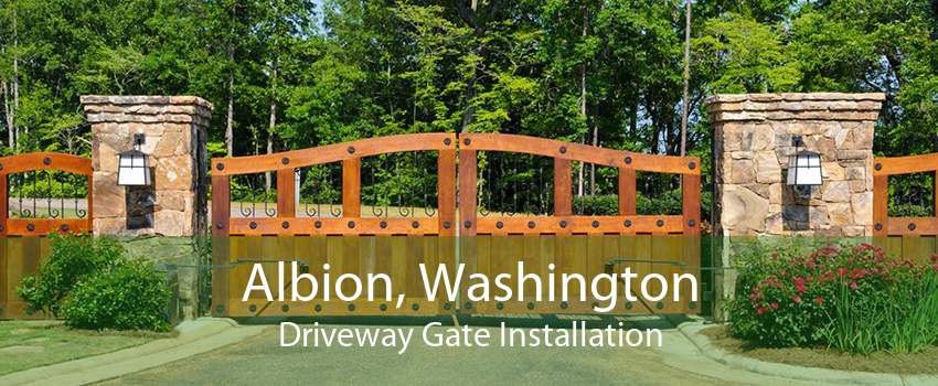 Albion, Washington Driveway Gate Installation