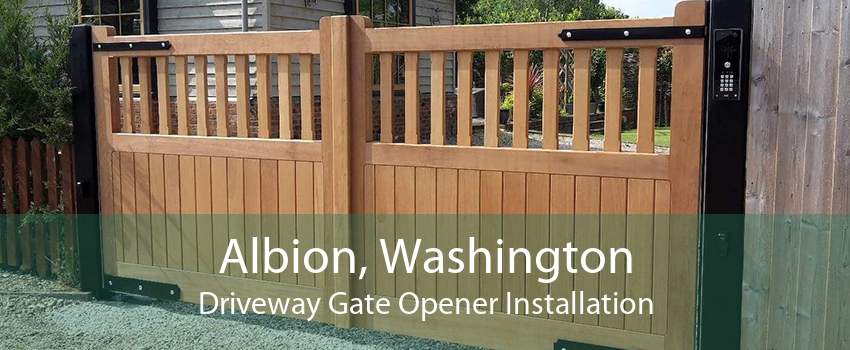Albion, Washington Driveway Gate Opener Installation