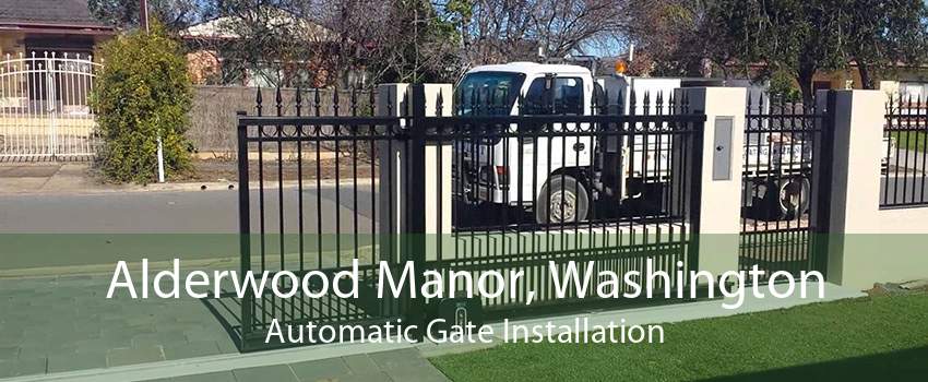 Alderwood Manor, Washington Automatic Gate Installation