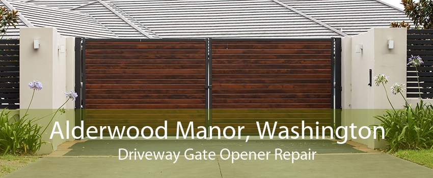Alderwood Manor, Washington Driveway Gate Opener Repair