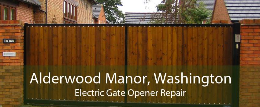 Alderwood Manor, Washington Electric Gate Opener Repair