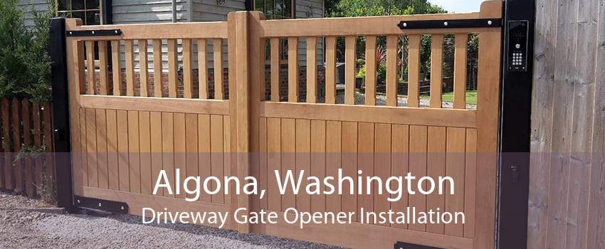 Algona, Washington Driveway Gate Opener Installation