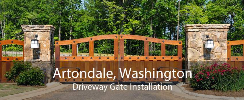 Artondale, Washington Driveway Gate Installation