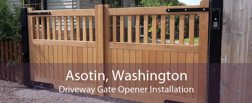 Asotin, Washington Driveway Gate Opener Installation