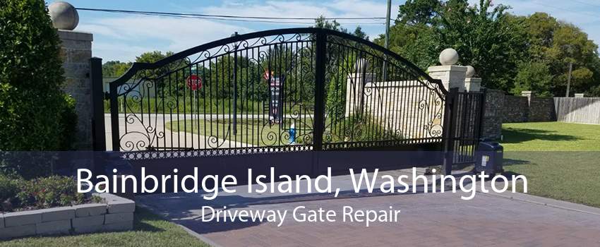 Bainbridge Island, Washington Driveway Gate Repair