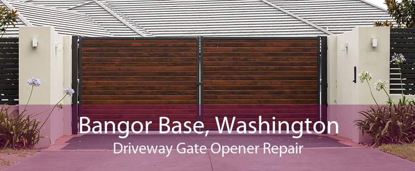 Bangor Base, Washington Driveway Gate Opener Repair