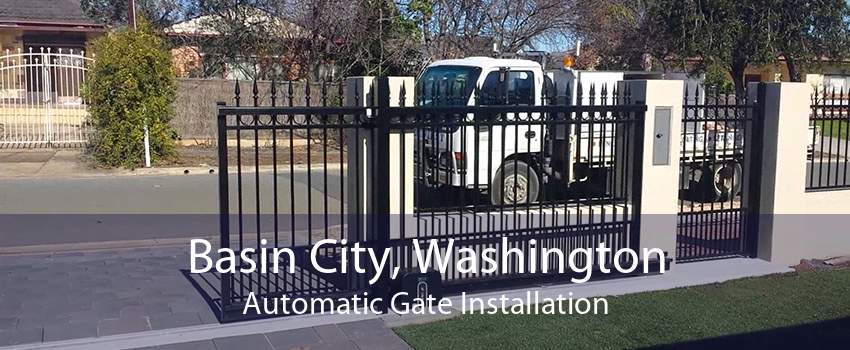 Basin City, Washington Automatic Gate Installation