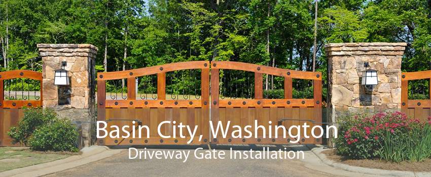 Basin City, Washington Driveway Gate Installation