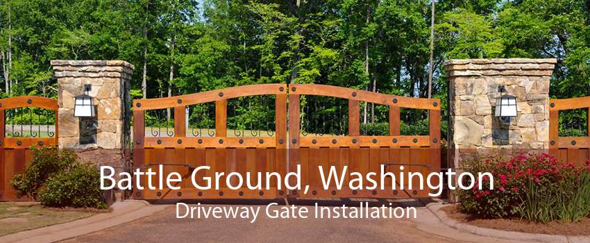Battle Ground, Washington Driveway Gate Installation