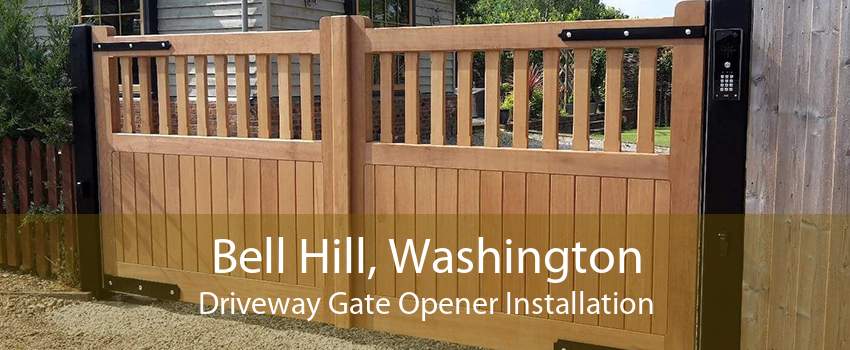 Bell Hill, Washington Driveway Gate Opener Installation