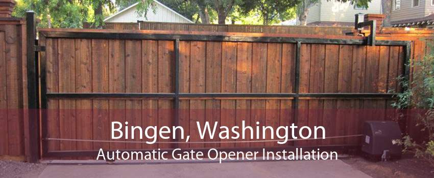 Bingen, Washington Automatic Gate Opener Installation