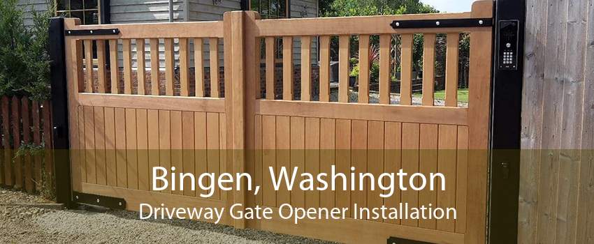 Bingen, Washington Driveway Gate Opener Installation