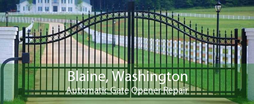 Blaine, Washington Automatic Gate Opener Repair