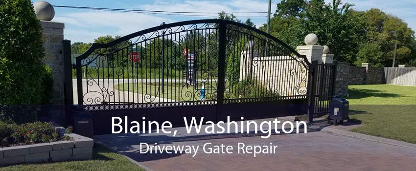 Blaine, Washington Driveway Gate Repair
