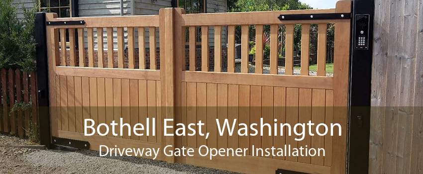 Bothell East, Washington Driveway Gate Opener Installation