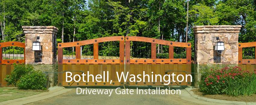 Bothell, Washington Driveway Gate Installation