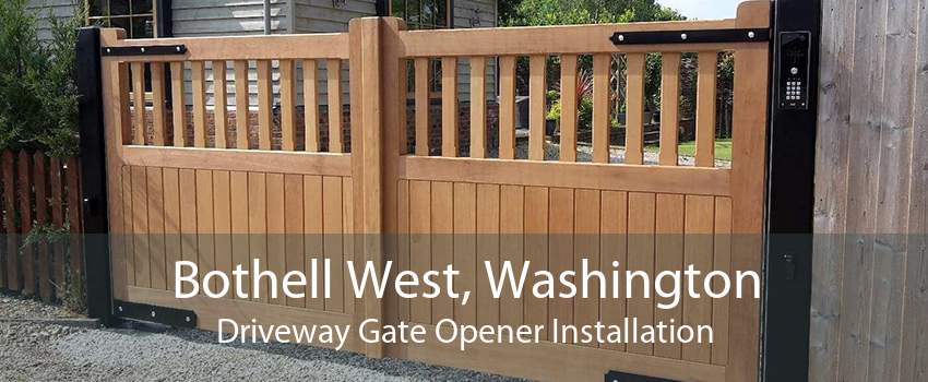 Bothell West, Washington Driveway Gate Opener Installation