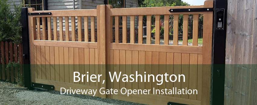 Brier, Washington Driveway Gate Opener Installation