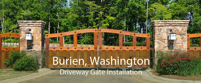 Burien, Washington Driveway Gate Installation