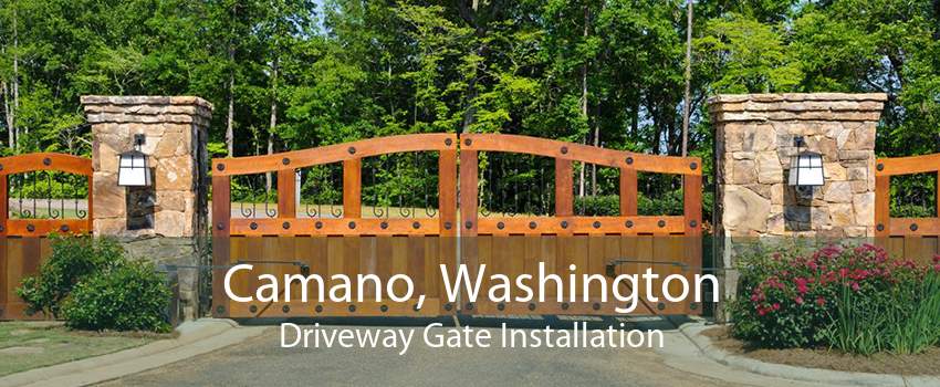 Camano, Washington Driveway Gate Installation