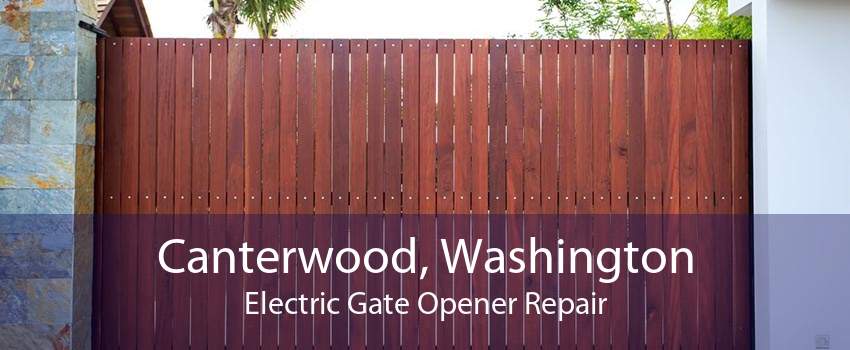 Canterwood, Washington Electric Gate Opener Repair