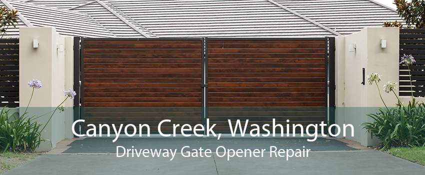 Canyon Creek, Washington Driveway Gate Opener Repair