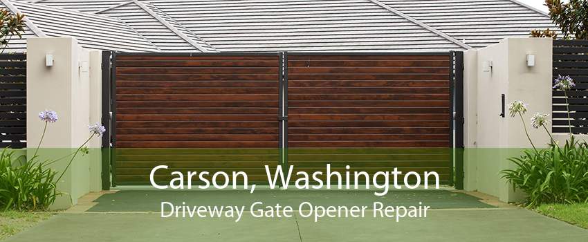 Carson, Washington Driveway Gate Opener Repair