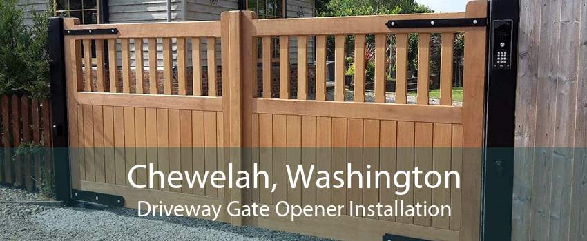 Chewelah, Washington Driveway Gate Opener Installation
