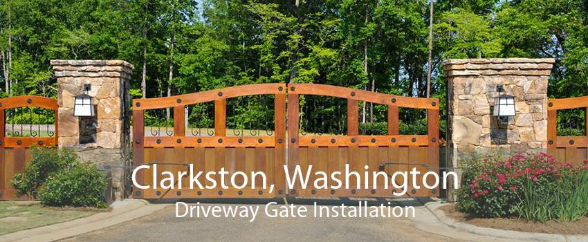 Clarkston, Washington Driveway Gate Installation