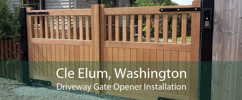 Cle Elum, Washington Driveway Gate Opener Installation