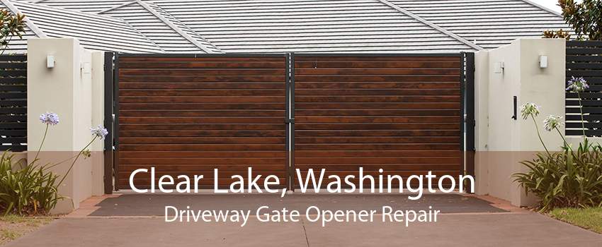 Clear Lake, Washington Driveway Gate Opener Repair