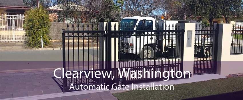 Clearview, Washington Automatic Gate Installation