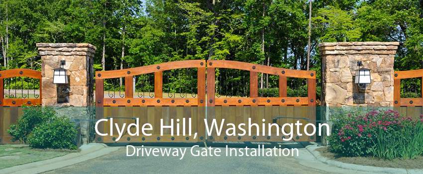 Clyde Hill, Washington Driveway Gate Installation
