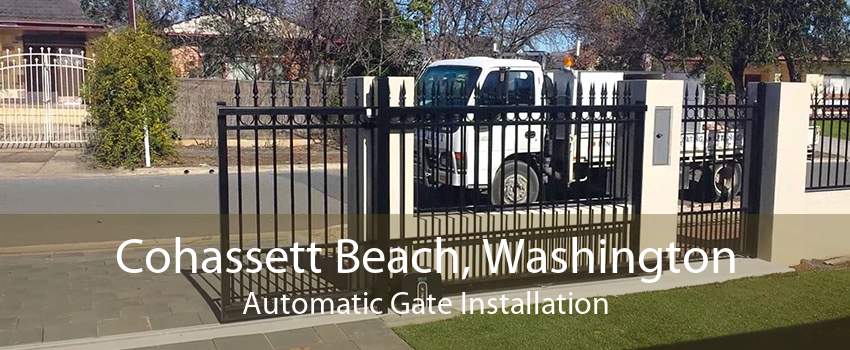 Cohassett Beach, Washington Automatic Gate Installation