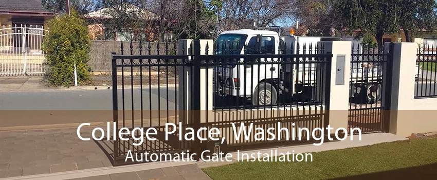 College Place, Washington Automatic Gate Installation