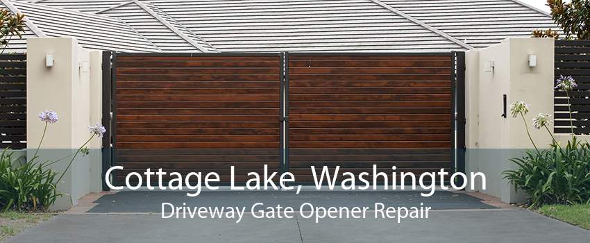 Cottage Lake, Washington Driveway Gate Opener Repair