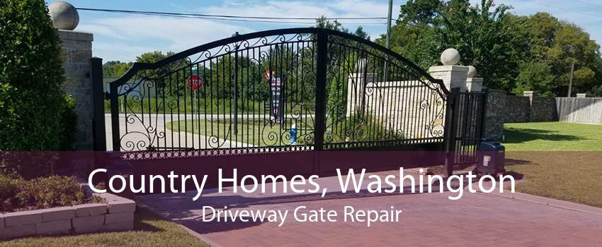 Country Homes, Washington Driveway Gate Repair