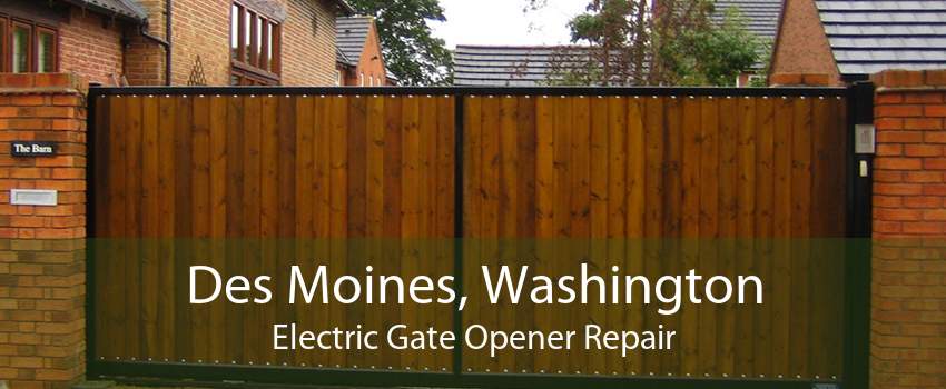 Des Moines, Washington Electric Gate Opener Repair