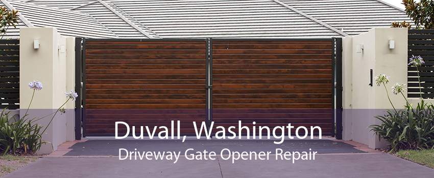 Duvall, Washington Driveway Gate Opener Repair