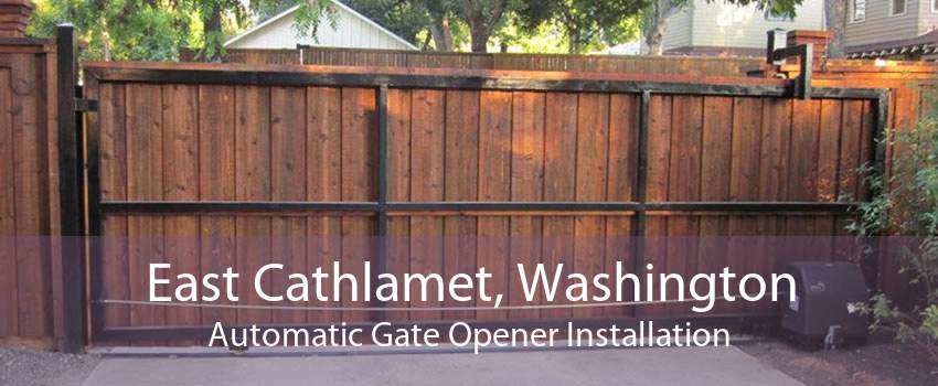 East Cathlamet, Washington Automatic Gate Opener Installation