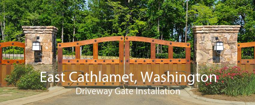 East Cathlamet, Washington Driveway Gate Installation