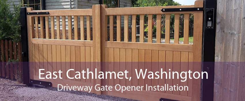 East Cathlamet, Washington Driveway Gate Opener Installation