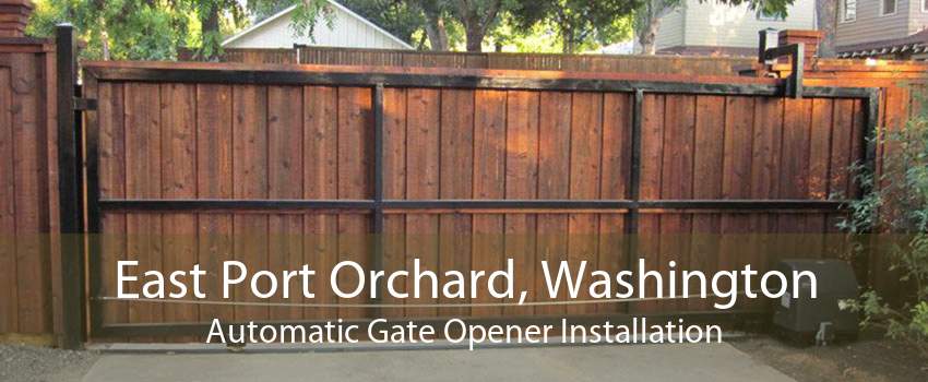 East Port Orchard, Washington Automatic Gate Opener Installation