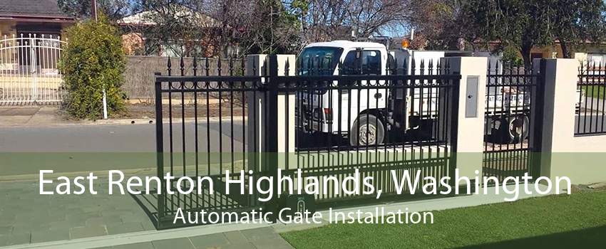 East Renton Highlands, Washington Automatic Gate Installation