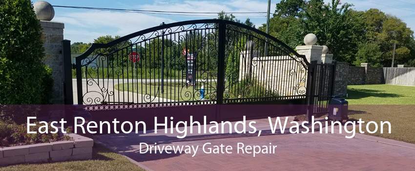 East Renton Highlands, Washington Driveway Gate Repair