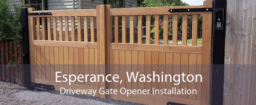 Esperance, Washington Driveway Gate Opener Installation