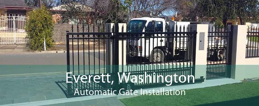 Everett, Washington Automatic Gate Installation