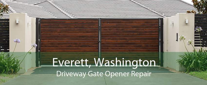 Everett, Washington Driveway Gate Opener Repair