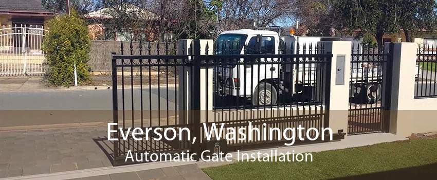 Everson, Washington Automatic Gate Installation
