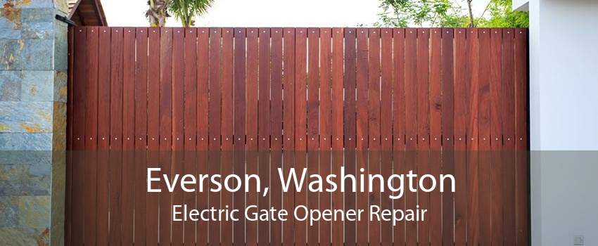 Everson, Washington Electric Gate Opener Repair
